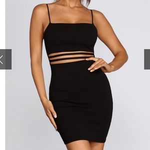 Bodycon cut out dress